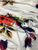 Chic Floral Maxi Dress - Casual Fit & Flare with High-Waist Design, Long Sleeves, and Easy Care Knit for Women