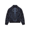 Fringe V-Neck Waist-Cinched Cardigan Open-Front Ribbed Cuff Autumn Causal Ethnic-Style Women Knit Top Vintage Lady Coat