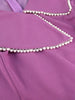 Office Women Pencil Dresses Long Sleeves Peplum Belly Cover Slim Beading Irregular Ruffles Elegant Church Date Out Gowns