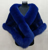 White Fur Shawl Women's Jacket Autumn Winter Faux Mink Fox Fur Dress Cheongsam Cloak Coats Thicken Warm Short Outwear