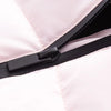 Women Pocket Long Sleeve Zipper Hooded Skiing Cotton-padded Drawstring Jacket+High Waist Casual Winter Pant Set