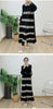 Lace Patchwork Pleated Dress For Women Lapel Long Flare Sleeves Color Block Elegant Party Clothing 32A431