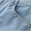 Back Sequin Star Long Pants Women Casual Contrast High Waist Loose Wide Leg Trousers Lady Spring Autumn Bottoms