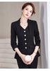 Spring Autumn Women Blazer Jacket And Pant Suit White Red Black Blazer Trousers 2 Piece Set Ladies Office Work Suit