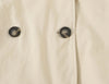 Streetwear Chic Women Trench Coat Stand Collar Double Breasted Long Sleeve Coat Autumn Trench Coat