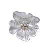 Rhinestone Flowers Imitation Pearl Brooches Women Sparkling Zircon Bowknot Brooch Pin Scarf Coat Suit Accessories Jewelry
