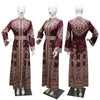 Ramdan Eid Print Jalabiya Muslim Women Zipper Long Dress Robe Dubai Abaya Outfits Kaftan Ethnic Islam Clothing Caftan Dresses