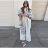 Women's Crinkle Windbreaker Jacket Lapel Full Sleeve Single-Breasted Long Trench Coat Autumn Daily Lady Chic Outwears