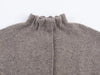 Ladies Elegant Knit Gray Dress Suits Button Loose Cardigans+Ruffles Mini Skirts Sets Winter Women 2 Piece Sets