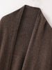 Women 100% Merino Wool Shawl Spring Autumn Sweater Capes Grace Style Cashmere Capes Knitwear Cardigan