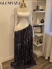 Women Print Full Sleeve O-neck Elegant Mesh Long Maxi Dress Fall Birthday Holiday Evening Sexy Party Dresses Vestidos
