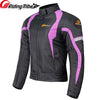Woman Motorcycle Jacket Winter Warm Windproof Clothing Body Riding Safety Coat Built-in Protective Pads and Thermal Liner JK-64