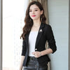 Spring Autumn Jackets Women Blazer 2026New Solid Slim Office Short Blazer Women Elegant Single Button Formal Blazer Coat