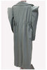 Autumn Long Oversized Ruffled Trench Coat for Women Drawstring Loose Elegant Chic Asymmetrical Overcoat