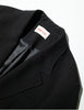 The Ultimate Store Hit Women's Mid-Length Oversized Blazer with Shoulder Pads for Petite Figures, Casual Suit Jacket