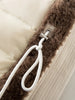 Women's Fur-Lined Down Parka with Wool Blending Mid-Length Winter Jacket for Winter Long Hooded Jacket