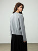 Cardigans For Woman, Fleece Wool, Round Collar, Soft Cozy Sweaters, 100%Wool, Fall Winter Jackets