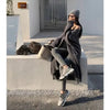 Women Long Cardigan Spring Knitted Loose V-neck Autumn Winter Elegant Sweet Outerwear Ladies Sweater Coat Soft Jacket Y2K