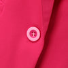 Autumn Pink Blazer Women Slim Elegant Blazers Jacket Women's Buttons Double Breasted Blazer Office Ladies Work Coats Jacket