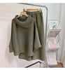2 Pieces Sets For Women Beading Loose Shirts With Wide Leg Pants Female Elegant Clothing Spring Autumn 2DB2230