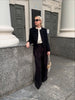 Retro Denim Military Jacket Women Solid Vintage Stand Collar Single Breasted Slim Short Jackets Lady Daily Street Outerwear