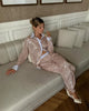 Sequin Loose Pants Two Piece Sets Women Patchwork Long Sleeve Shirt And Trouser Female Elegant Long Pants 2 Piece Sets