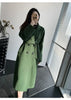 101801 Women Coat Winter Women's Jacket 10% Cashmere 90% Wool Classic Camel Wool Coat