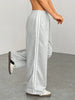 Women's Casual Wide Leg Pants Striped Loose Fit Trousers Comfortable Ladies' Long Trousers
