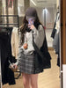 Autumn Winter Casual Loose Long Sleeve Sweater Women Korean Solid Elastic Knit Cardigan Retro Thin Hooded Knitted Coat