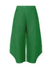 Pleated Side Slit Ankle-Length Pants Women Korean Causal Loose Wide Leg Pants Jff374