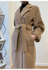 101801 Women Coat Winter Women's Jacket 10% Cashmere 90% Wool Classic Camel Wool Coat