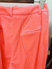 High Street FW Designer Runway Suit Set Women's Single Button Velvet Lapel Blazer Flare Pants Set