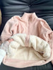 Fleece Jacket Women Autumn Winter Thick Double Sided Cardigan Loose Casual Lamb Wool Hoodie