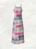 Printed Design Four Seasons Pastel Tie Dye Pattern Print vacation style women's dress