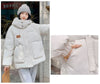 Autumn Winter Cotton Jacket Women's Korean Cotton-Padded Thicken Warm Hooded Parkas Short Coat Female Casual Ladies Top
