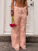 Furry Casual Straight Pants Women Y2K Simple Autumn Basic Wild Streetwear Sweatpants Skinny Hipster Trousers