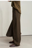 Minimalist Women's Casual Pants Winter Classic Versatile Warm Elastic Drawstring Loose Pants Female Trousers 12424082