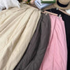 2026Winter Korean Drawstring Casual Versatile Pants Large Size Women's Loose Wide-Leg Scimitar Bloomers Trousers Female Pantalon