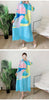 Maxi Pleated Dress For Women Lapel Single Breasted Long Sleeves Color Block Tassel Hem Loose Chic Clothing Autumn 2R5928