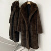 Mueyeruho Winter Women Faux Fur Jacket Coat Solid Khaki Long Sleeve Thick Warm Overcoat Outwear Fluffy Coat For Women