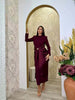 Long Dress Women Sexy Dresses Mock Neck Vestidos Y2k Streetwear Full Sleeve Tight Waist Elegant Splice Party Night Work