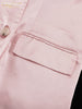 Loose Pink Satin Women's Two Pieces Set Elegant Long Sleeve Blazer With High Waist Maxi Skirt Set Female