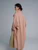 Spring Autumn Long Oversized Thin Pink Trench Coat for Women Single Breasted Elegant Chic Designer Clothing