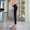 Women Stretch Jeans Lady Slim Skinny Pencil Jeans High Waist Vintage Pants Girls Leggings Straight Leg Korea Trousers