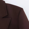 Women Blazer Skirt Sets Stylish Lapel Slim Women's Suit Jacket Hip Package Skirts Woman Mini Skirt Office Wear Two Pieces Sets