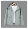 Thin Trench Coat Women Spring Autumn Double Hooded Windbreaker Wind-Proof Waterproof Sports Outwear Female Joker Top
