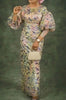 Autumn Elegant African Dresses for Women African Women Dashiki Abaya Sequined Maxi Dress Africa Clothes Ankara Dresses S-4XL