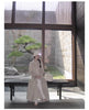 Winter Long Wool & Blends Coat for Women Chic Elegant Womans Clothing Skirted Woolen Overcoat