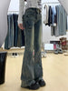 Retro High Waist Solid Color Micro-Flare Women Jeans Y2K Street Clothing Slim and Slim Stretch Flared Pants