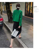 Short Black Jacket For Women's Spring And Autumn Suit Top Short Jacket Green Blazer Tweed Outwear Thick Jackets Lining